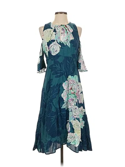 Pre-owned Maeve Cocktail Dress In Blue