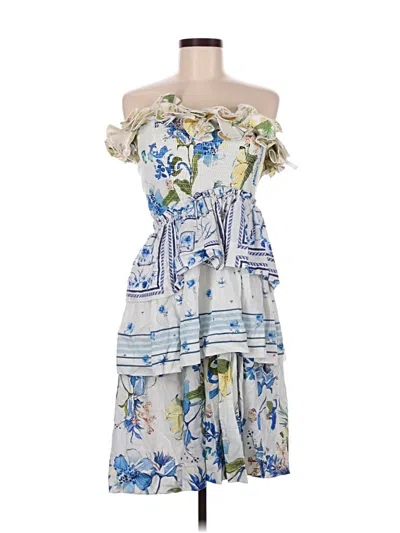 Pre-owned Maeve Cocktail Dress In Blue