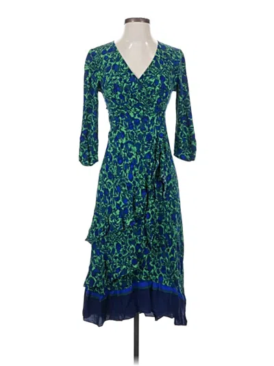 Pre-owned Maeve Cocktail Dress In Blue