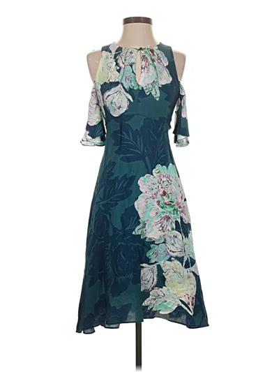 Pre-owned Maeve Cocktail Dress In Blue