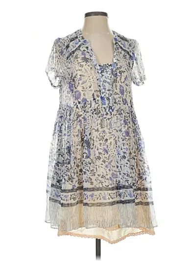 Pre-owned Maeve Cocktail Dress In Blue