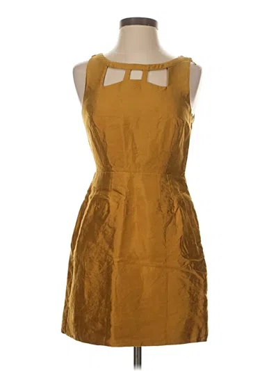 Pre-owned Maeve Cocktail Dress In Gold