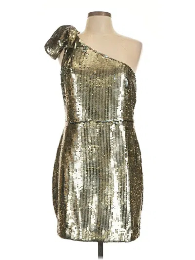 Pre-owned Maeve Cocktail Dress In Gold