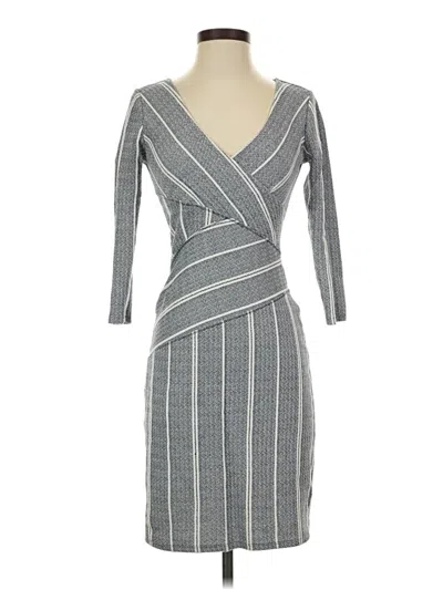 Pre-owned Maeve Cocktail Dress In Gray
