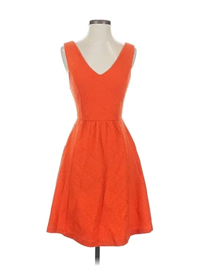Pre-owned Maeve Cocktail Dress In Orange