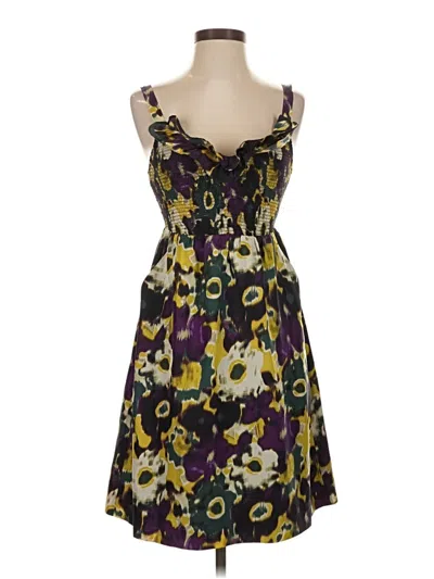 Pre-owned Maeve Cocktail Dress In Purple