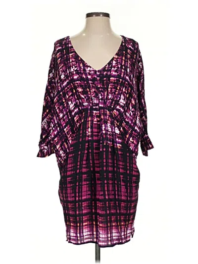 Pre-owned Maeve Cocktail Dress In Purple