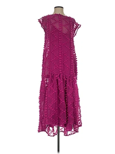 Pre-owned Maeve Cocktail Dress In Purple