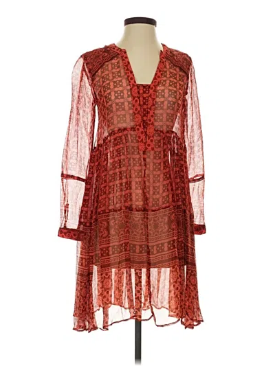 Pre-owned Maeve Cocktail Dress In Red