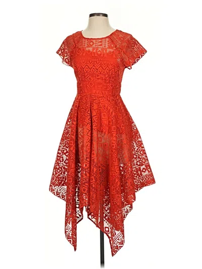 Pre-owned Maeve Cocktail Dress In Red
