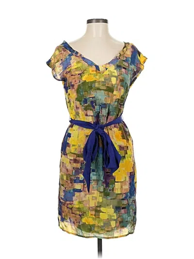 Pre-owned Maeve Cocktail Dress In Yellow