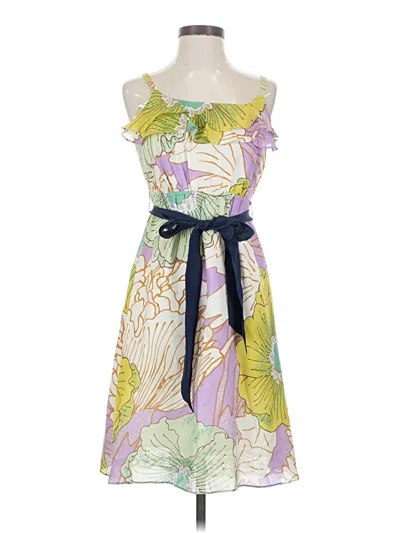 Pre-owned Maeve Cocktail Dress In Yellow