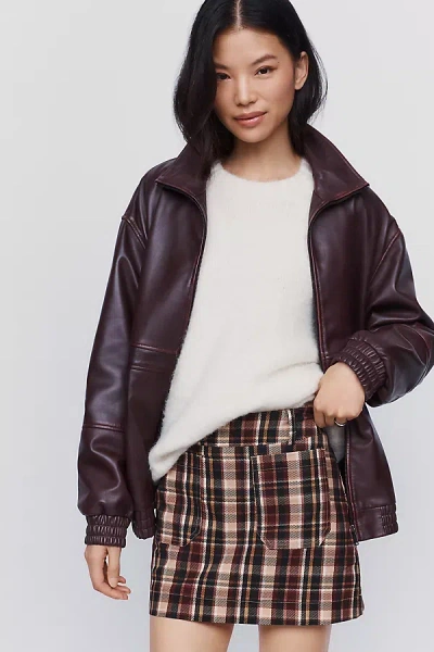 Maeve Colette Mini Skirt In Multi