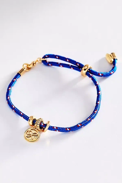Maeve Cord Charm Bracelet In Blue
