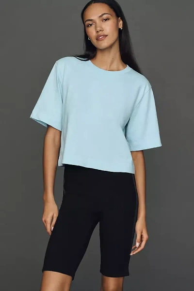 Maeve Corey Short-sleeve Boxy Tee By  In Blue