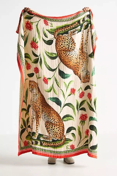 Maeve Cotton Jacquard Throw Blanket