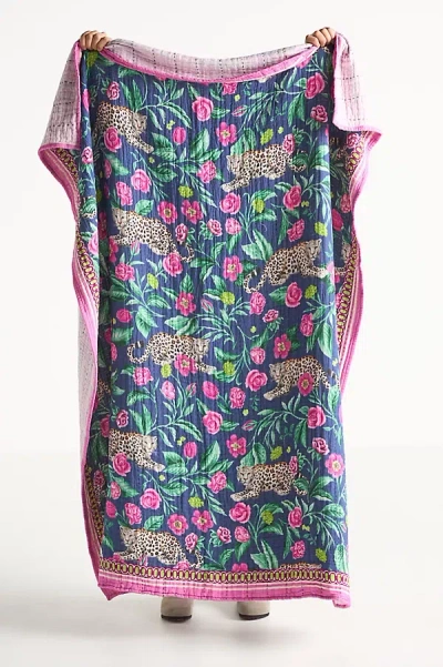 Maeve Cotton Jacquard Throw Blanket