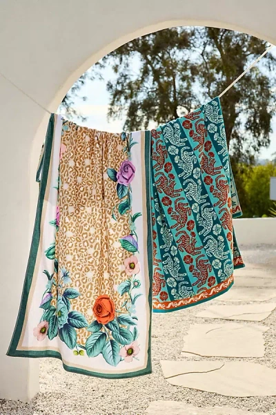 Maeve Cotton Printed Beach Towel