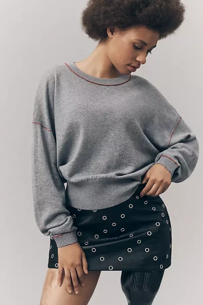 Maeve Crew-neck Dolman Sweater In Blue