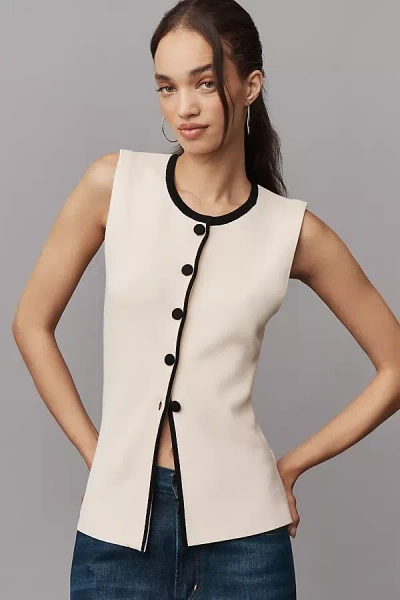 Maeve Crew-neck Knit Vest