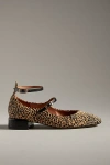 Maeve Double-strap Block-heel Mary Jane Flats In Multicolor
