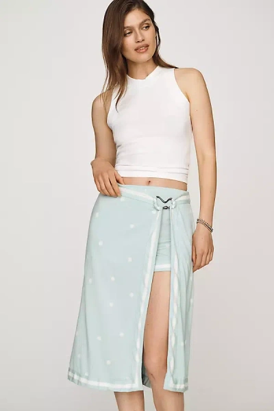 Maeve Draped Sarong In Blue