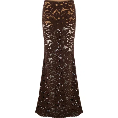 Maeve Erika Skirt In Brown