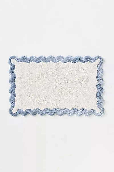 Maeve Ernestine Scalloped Bath Mat In Multi