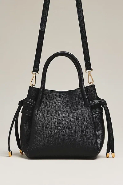 Maeve Faux-leather Mini Tulip Satchel In Grey