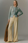 Maeve Flat-front Trousers Pants In Yellow
