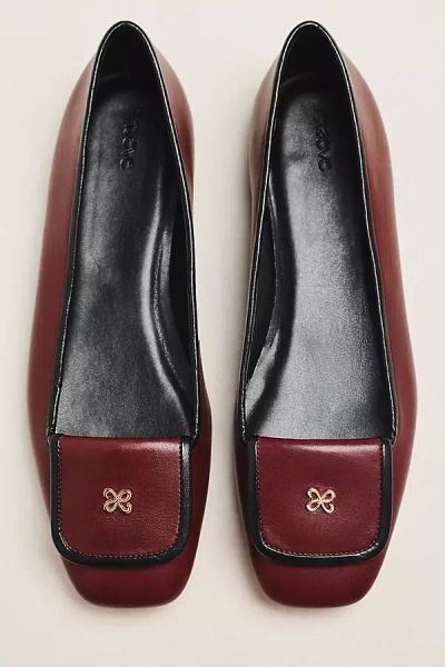 Maeve Foldover Flats In Multi