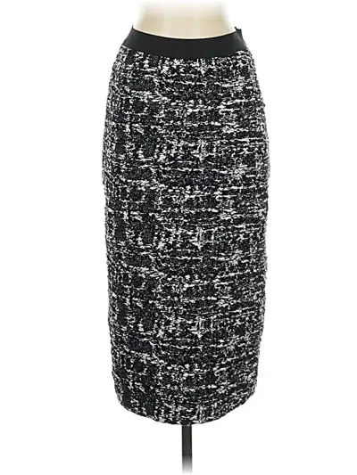 Pre-owned Maeve Formal Skirt In Black