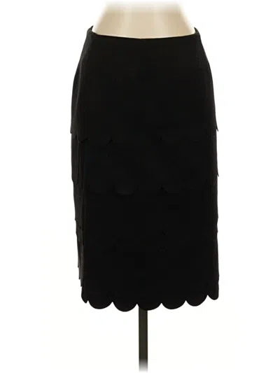 Pre-owned Maeve Formal Skirt In Black