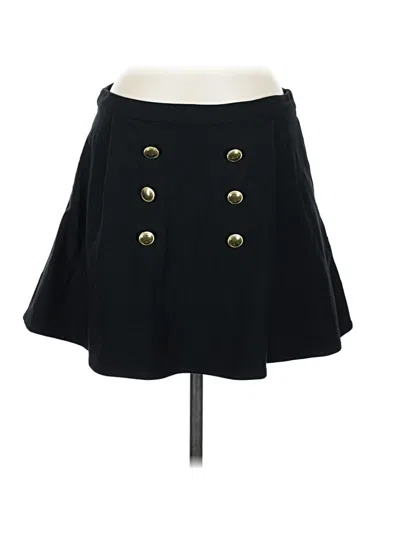 Pre-owned Maeve Formal Skirt In Black