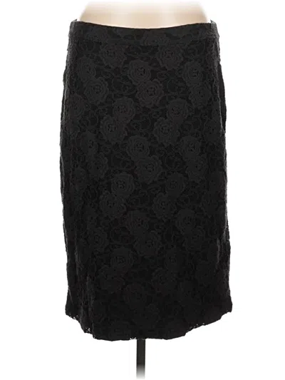 Pre-owned Maeve Formal Skirt In Black