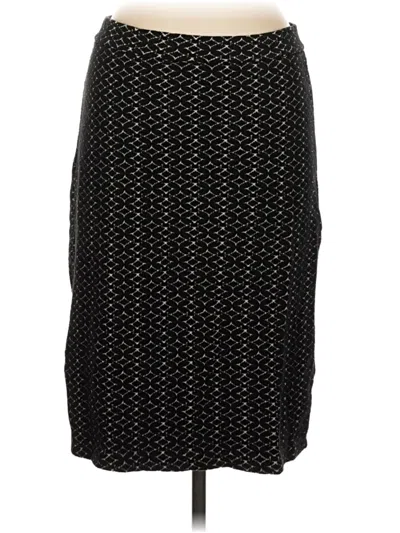Pre-owned Maeve Formal Skirt In Black
