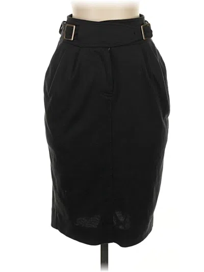 Pre-owned Maeve Formal Skirt In Black