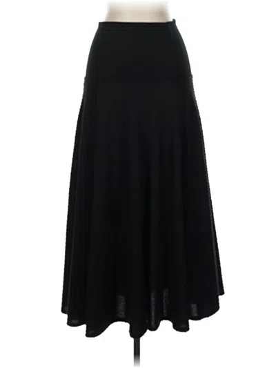 Pre-owned Maeve Formal Skirt In Black