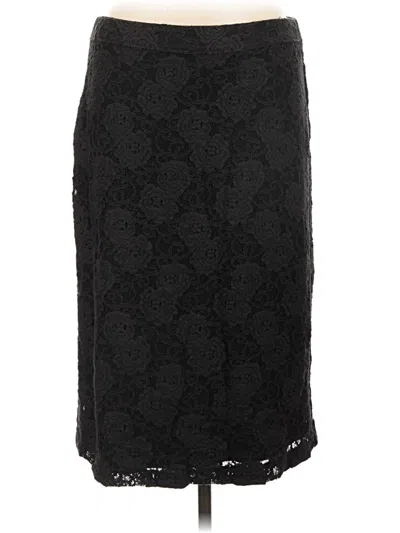Pre-owned Maeve Formal Skirt In Black