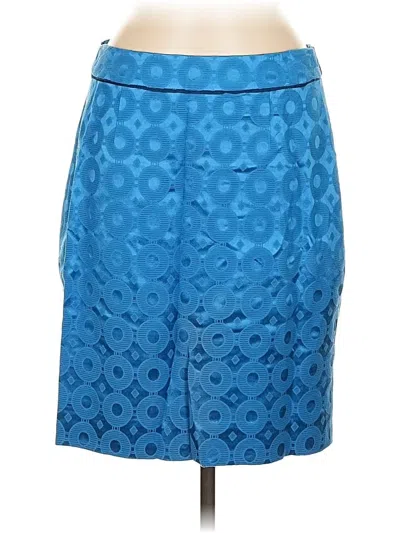 Pre-owned Maeve Formal Skirt In Blue