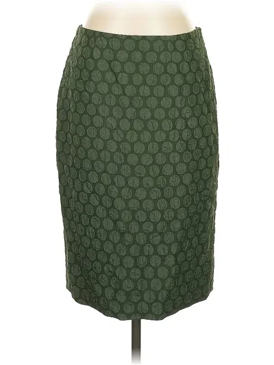 Pre-owned Maeve Formal Skirt In Green