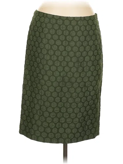 Pre-owned Maeve Formal Skirt In Green