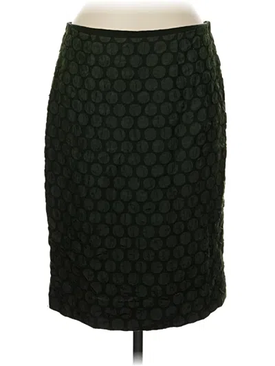 Pre-owned Maeve Formal Skirt In Green