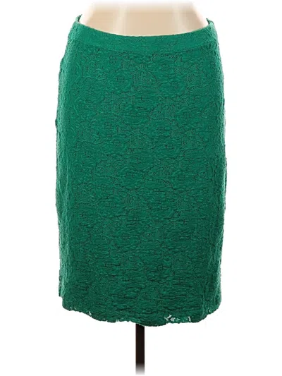 Pre-owned Maeve Formal Skirt In Green