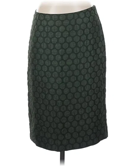 Pre-owned Maeve Formal Skirt In Green
