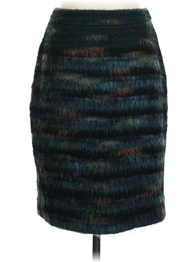 Pre-owned Maeve Formal Skirt In Teal
