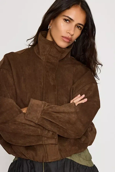 Maeve Funnel-neck Jacket In Multi