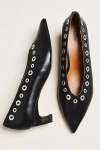 Maeve Grommet Kitten Heels In Black