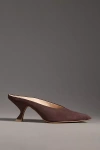 Maeve Heeled Mules In Brown