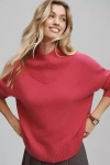 MAEVE HIGH V-NECK CASHMERE SWEATER